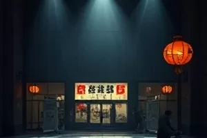《无风带》封面，平静海面与停在原地的帆船桅杆